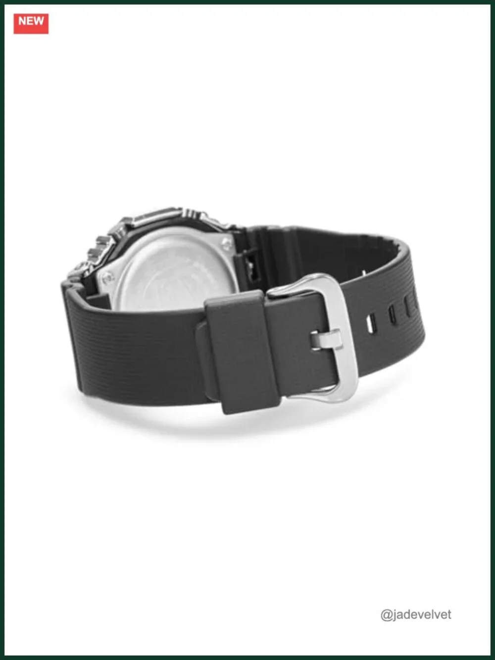 G-Shock GM2100 Metal Watch, Stainless Steel Case, Resin Band, Quartz, Water